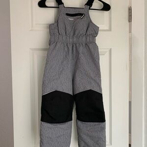 Kids Gray and Black Snows Suit